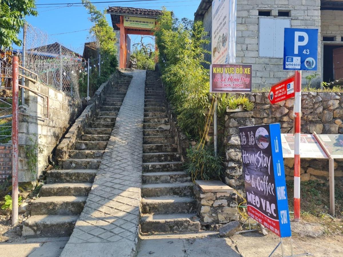 Lo Lo Homestay & Cafe Meo Vac 외부 사진
